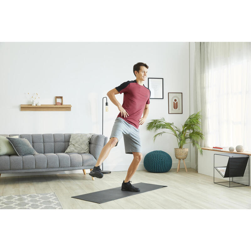 Saltea 50 FITNESS 140 cm x 50 cm x 6,5 mm Negru 