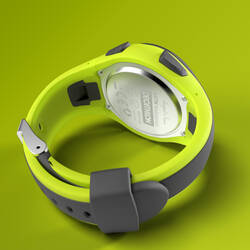 W200 M Running Stopwatch - Grey / Yellow