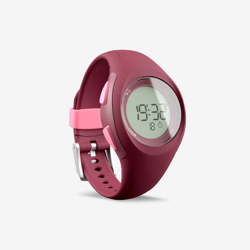 Hardloophorloge met stopwatch W200 S rood en blauw