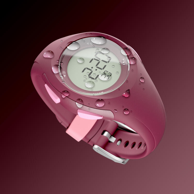 Běžecké hodinky se stopkami W200 S fialové