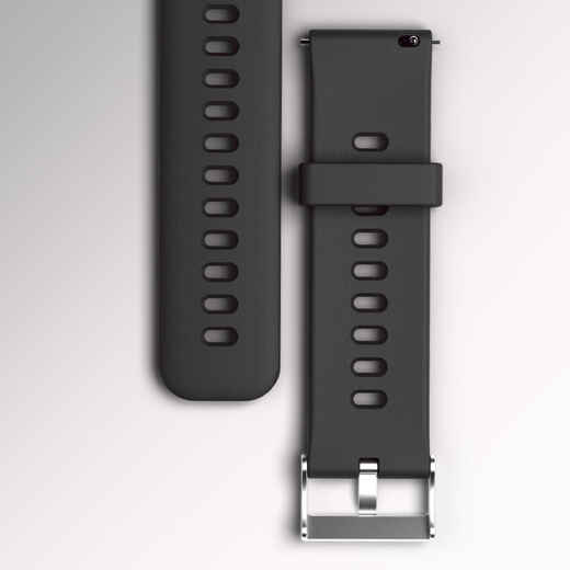 
      Interchangeable black strap for W100 watch
  