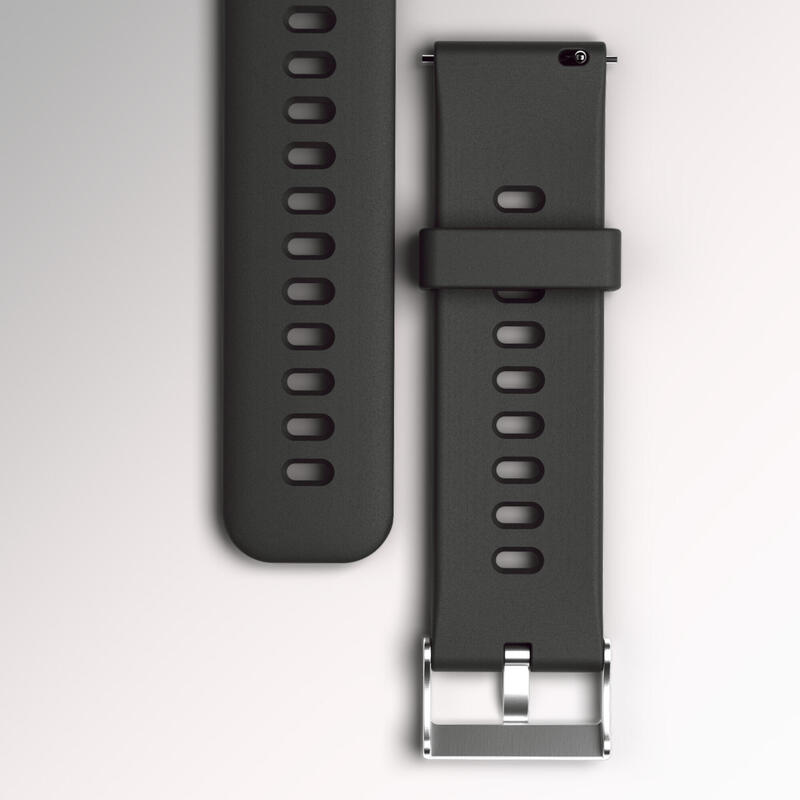 Bracelet interchangeable noir pour montre W100