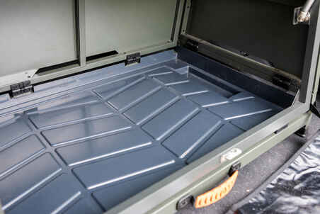 Folding Transport crate for 1 dog Aluminium 900