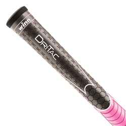 WINN DRI TAC GOLF GRIP SIZE 01 UNDERSIZE GREY/PINK