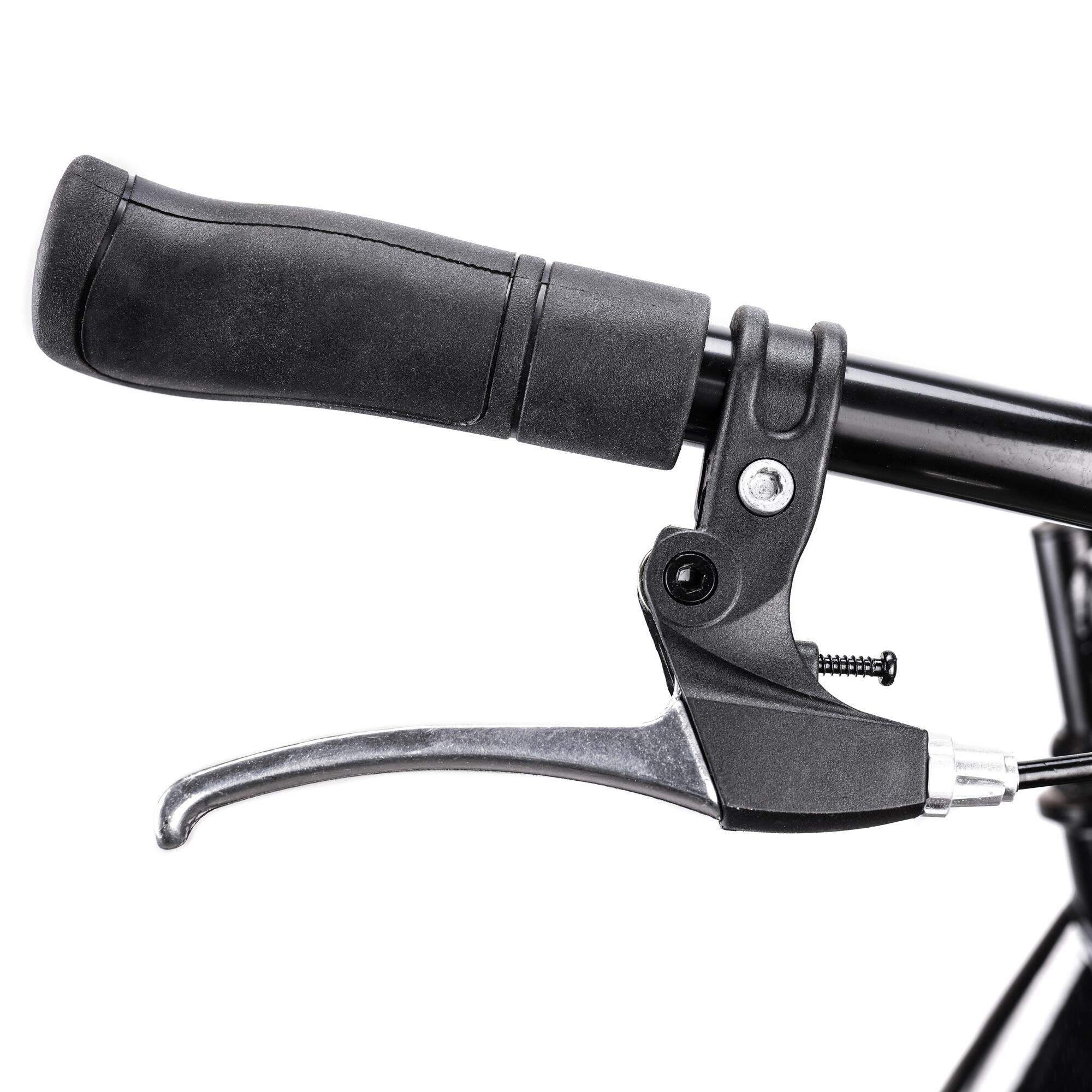 bici da città WEG telaio basso 28" nera monovelocità. 7/7