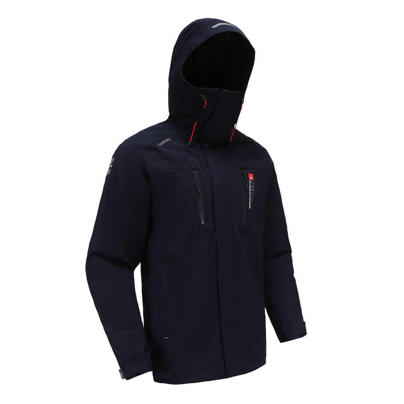 500 Men's Sailing Parka Jacket - Navy Blue