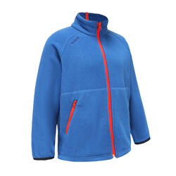 Girls’ warm eco-design fleece sailing jacket 100 - Blue