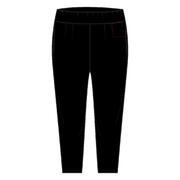 Fitness Cropped Cotton Leggings Fit+ - Black