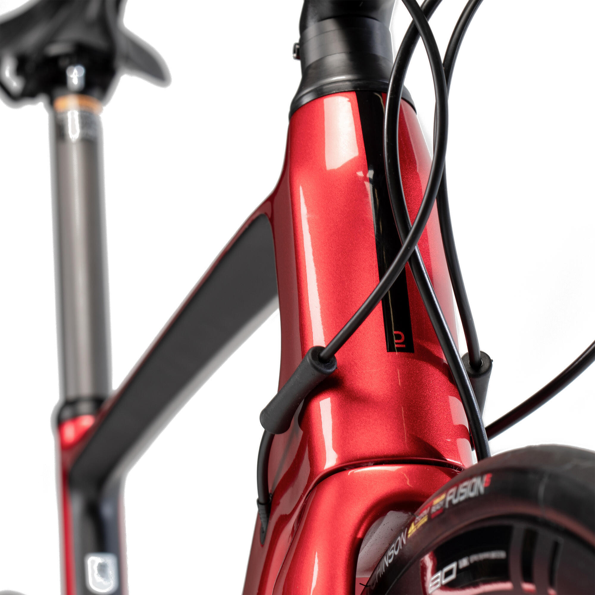 EDR CF ULTEGRA DISC ROAD BIKE rosso