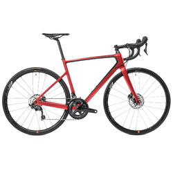 VELO ROUTE EDR CF ULTEGRA DISC rouge