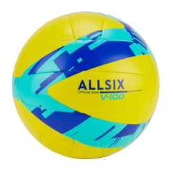 Balón de voleibol Allsix VB 100 amarillo