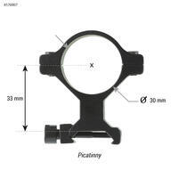 Visoki prstenasti nosač za optički nišan puške 30 mm