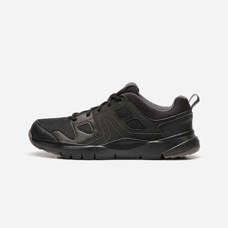 Tenis para caminar de hombre Newfeel HW 100 negro