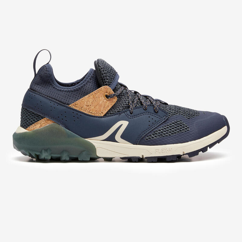 Zapatillas marcha nórdica Hombre transpirables NW 500 azul