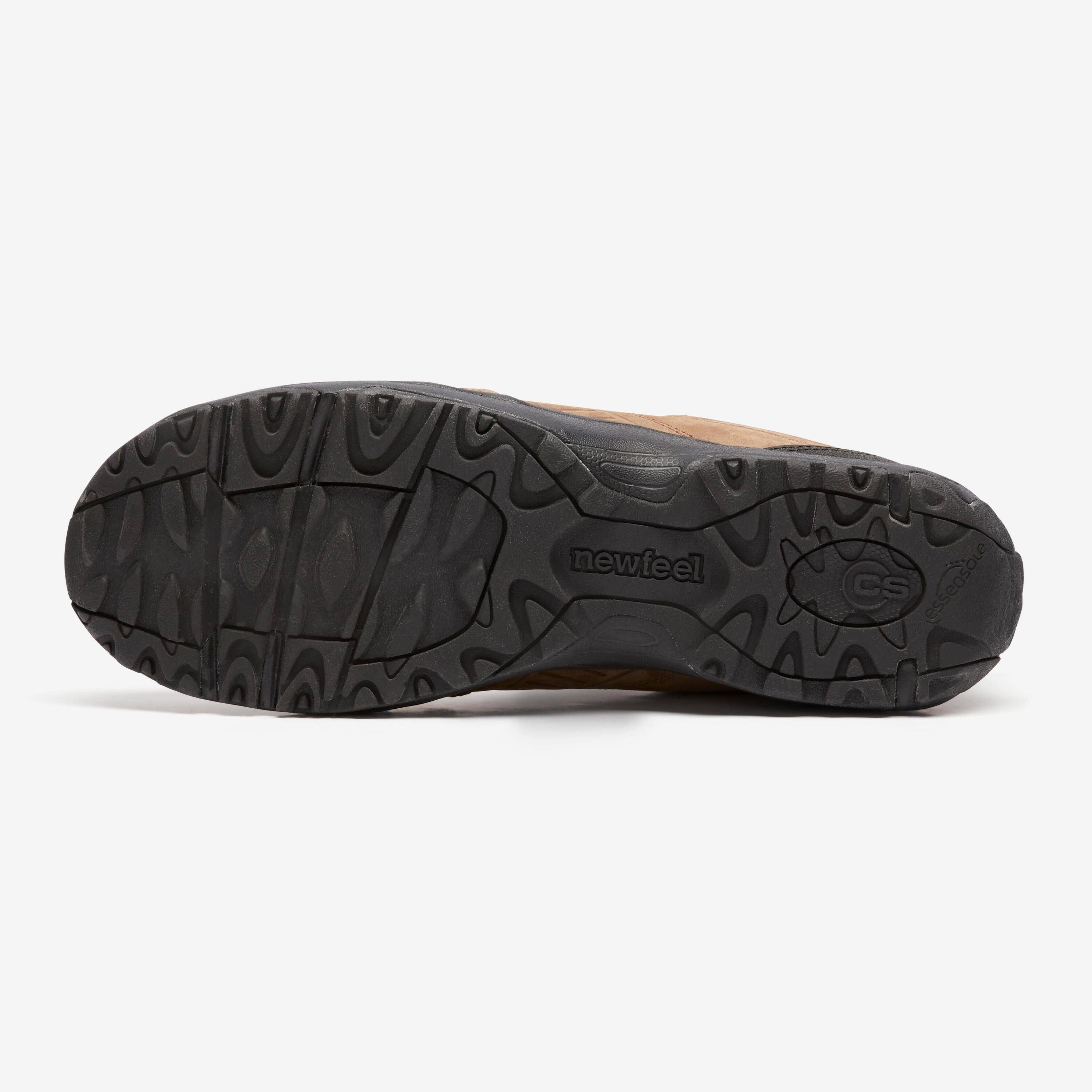 Zapatillas Caminar de piel Hombre Nakuru Confort Marrón 4/5