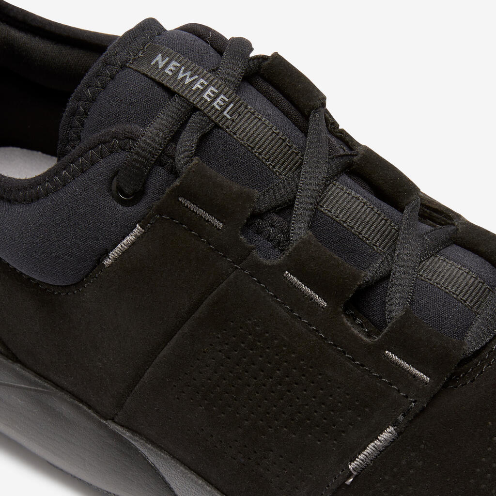 Actiwalk Comfort Leather Men's Urban Walking Shoes - Camel