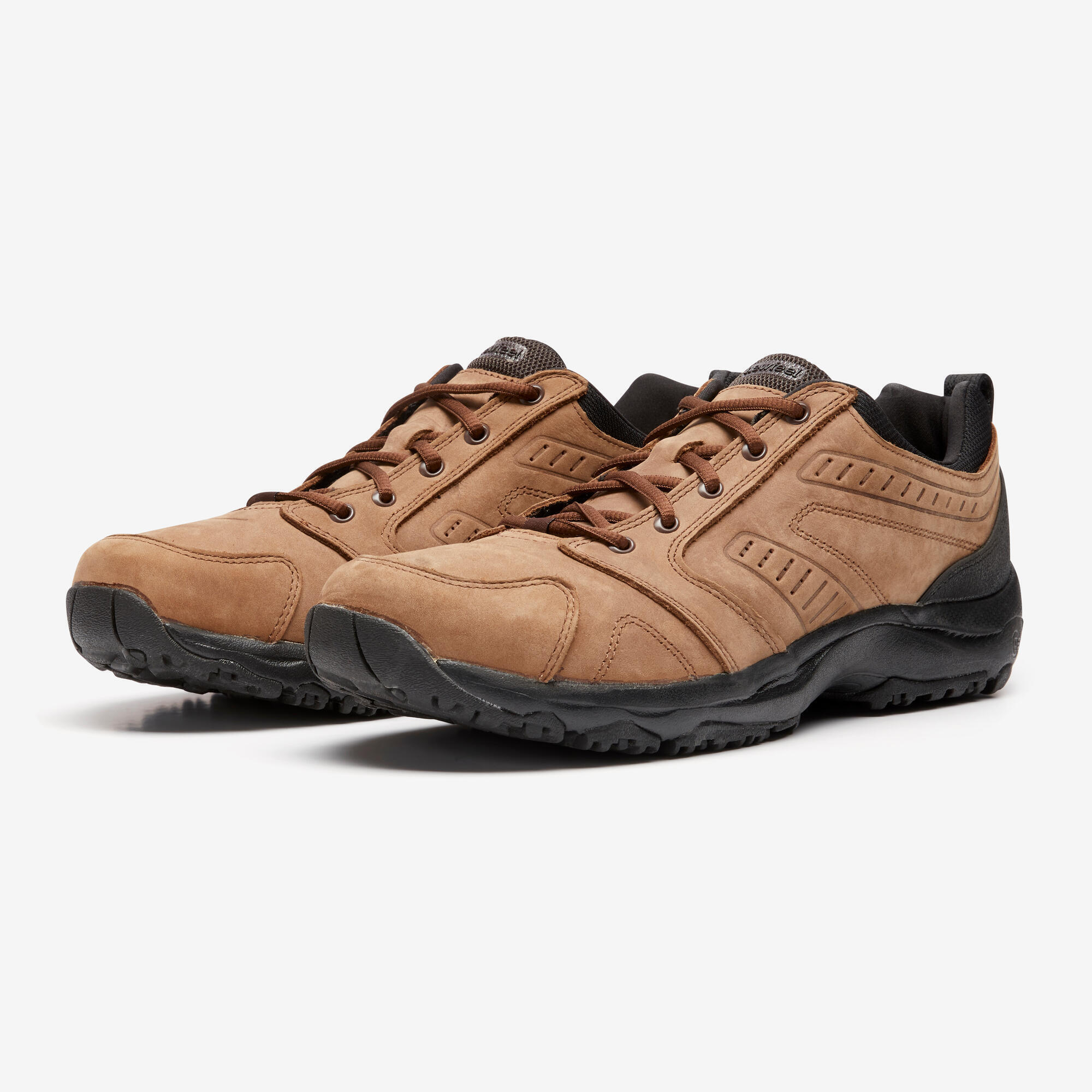 Zapatillas Caminar de piel Hombre Nakuru Confort Marrón 2/5