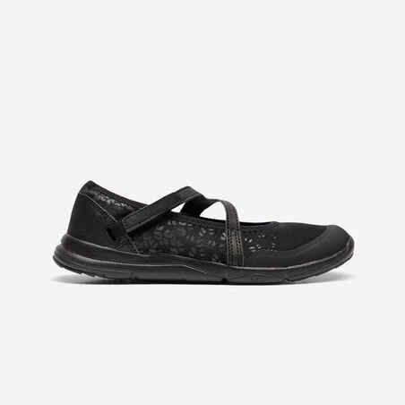 BALLERINAS DE MARCHA DEPORTIVA MUJER PW160 BR'EASY NEGRO