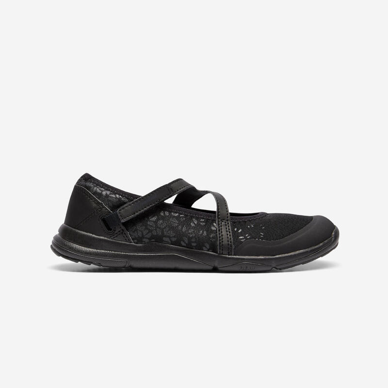 BALLERINES DE MARCHE URBAINE FEMME PW 160 BR'EASY GRIS