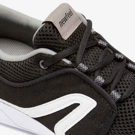 Soft 140 Mesh Men's Urban Walking Shoes - Black/White