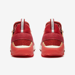 Chaussures respirantes de marche nordique NW 500 rouge