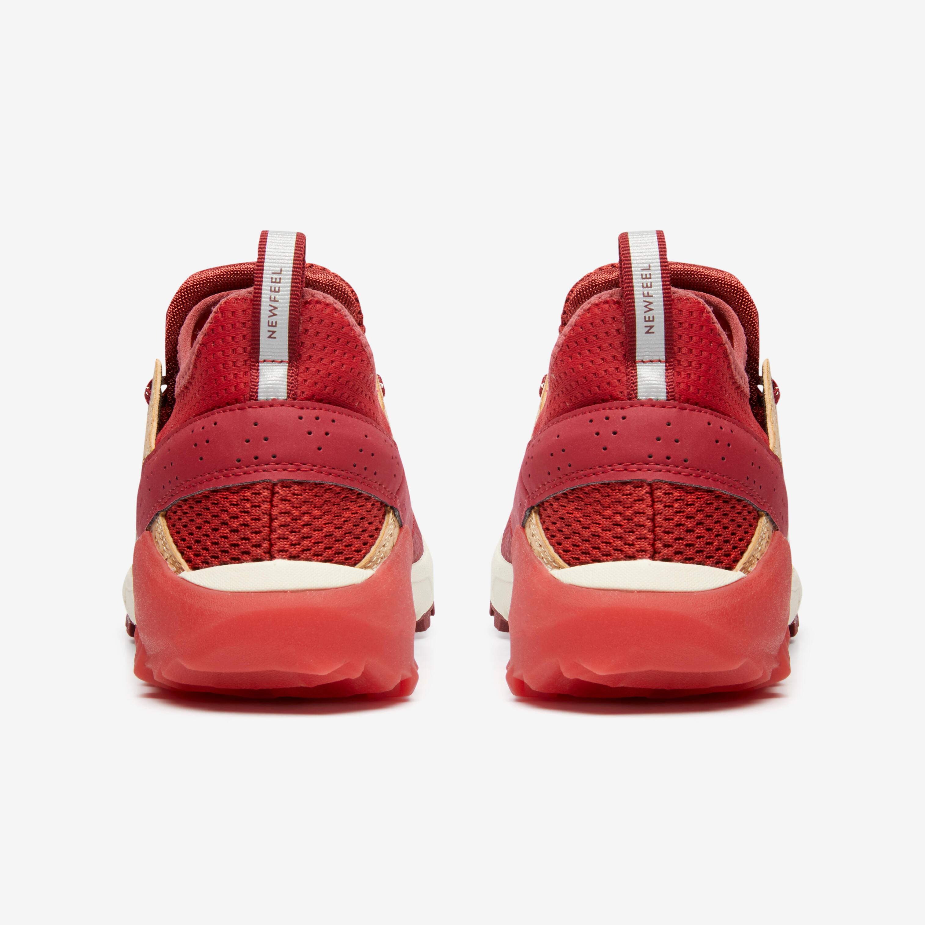 Кроссовки для скандинавской ходьбы женские NW 500 красные NEWFEEL