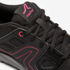 Кроссовки для ходьбы женские черно-розовые HW 100 Newfeel