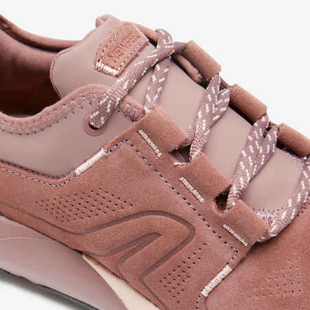 Women's City Walking Shoes Actiwalk Comfort Leather - pink