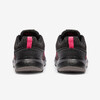 Кроссовки для ходьбы женские черно-розовые HW 100 Newfeel