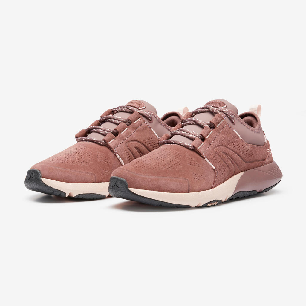 Women's City Walking Shoes Actiwalk Comfort Leather - pink