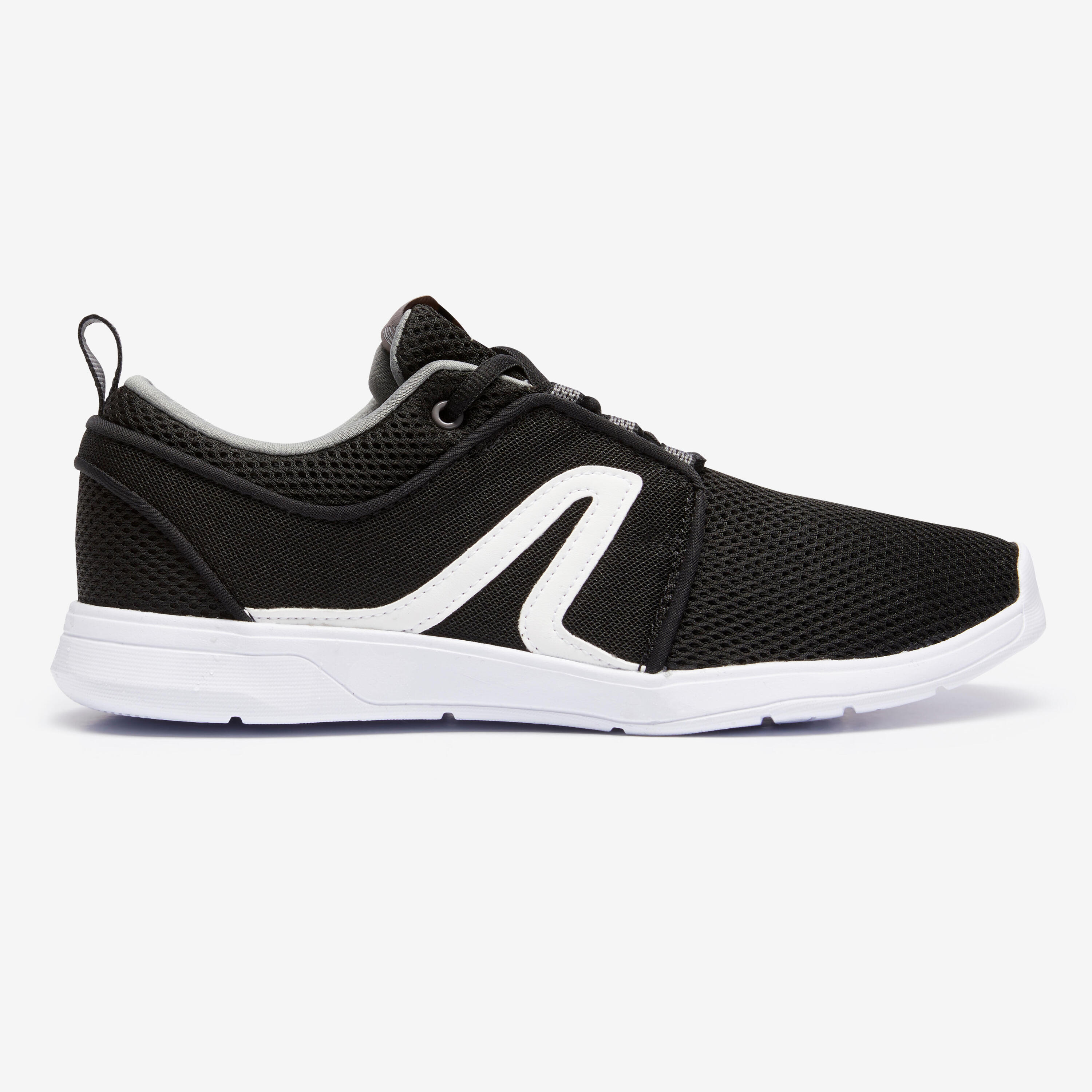 Soft 140 Mesh Men's Urban Walking Shoes - Black/White 1/8