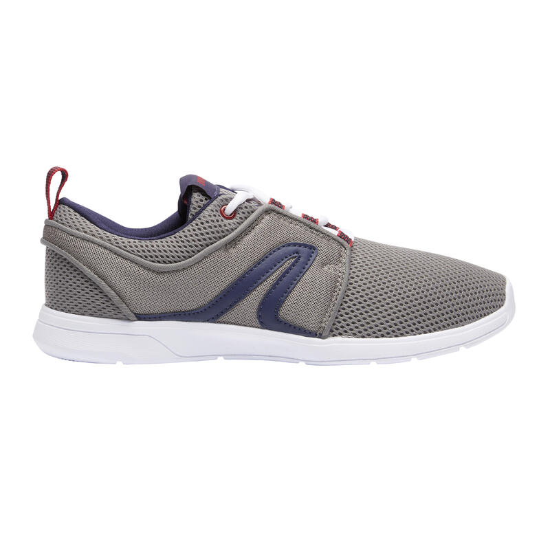 Chaussures marche urbaine homme Soft 140 Mesh gris / bleu