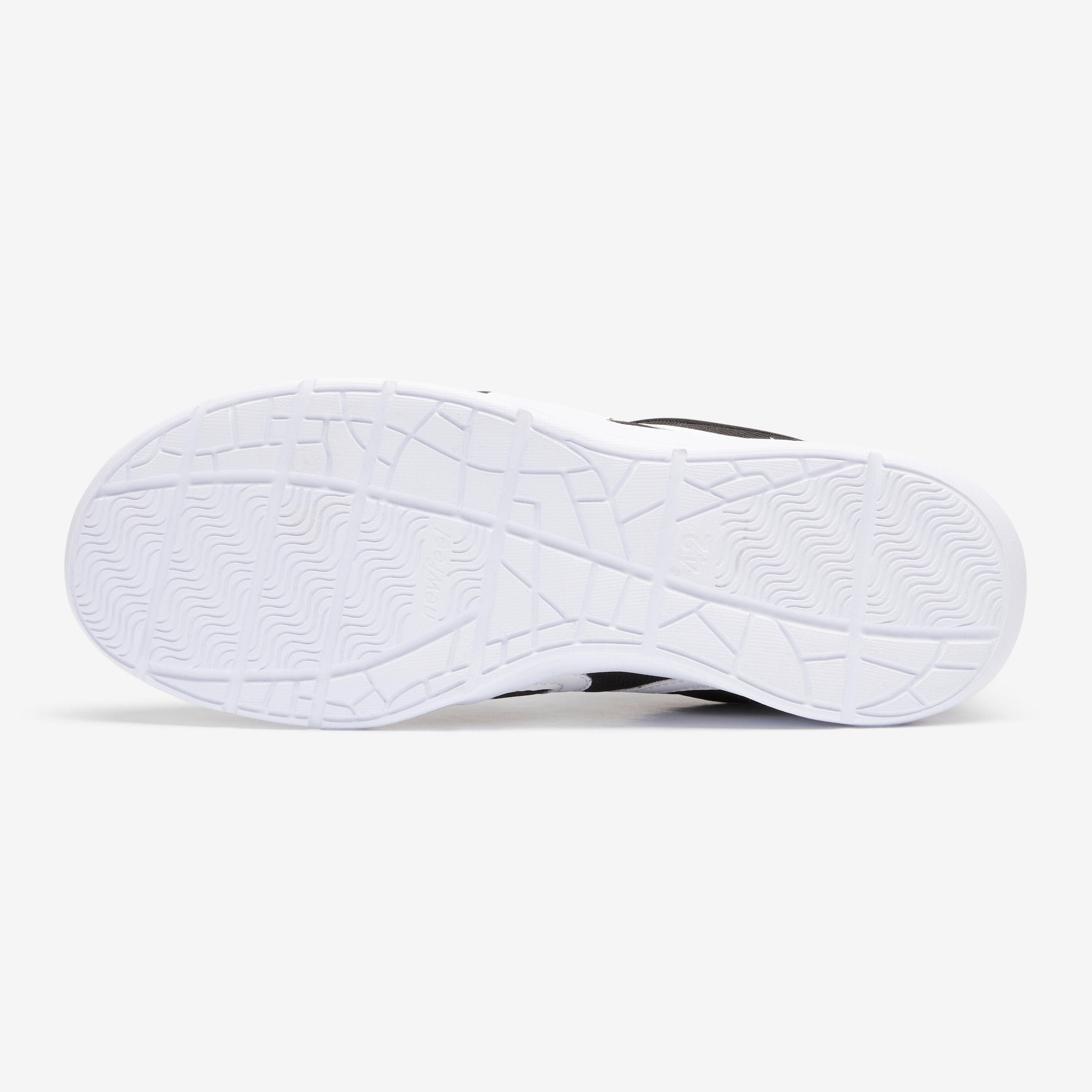 Soft 140 Mesh Men's Urban Walking Shoes - Black/White 3/8