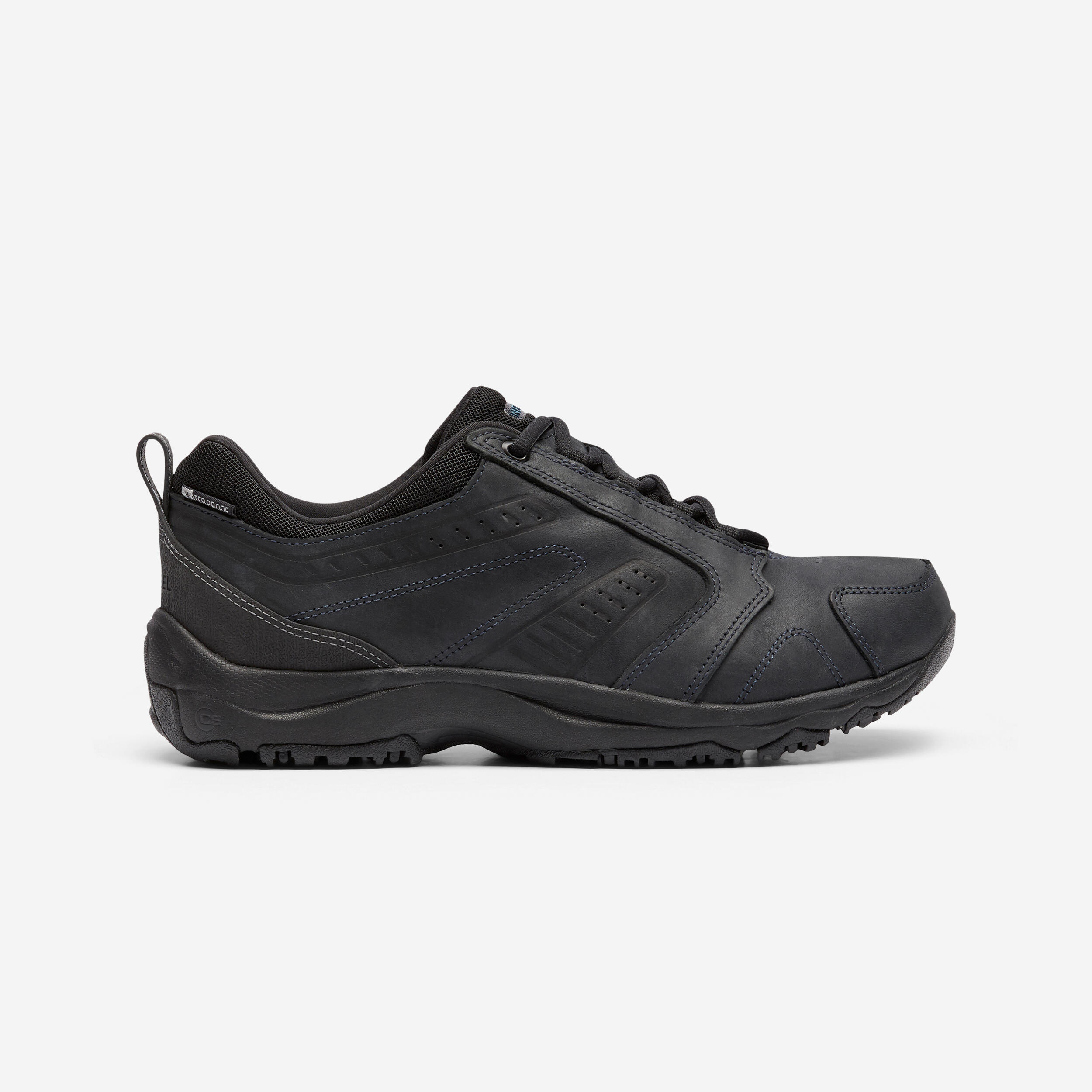 Nakuru Waterproof Men's Urban Waterproof Walking Shoes - Black Leather 1/25