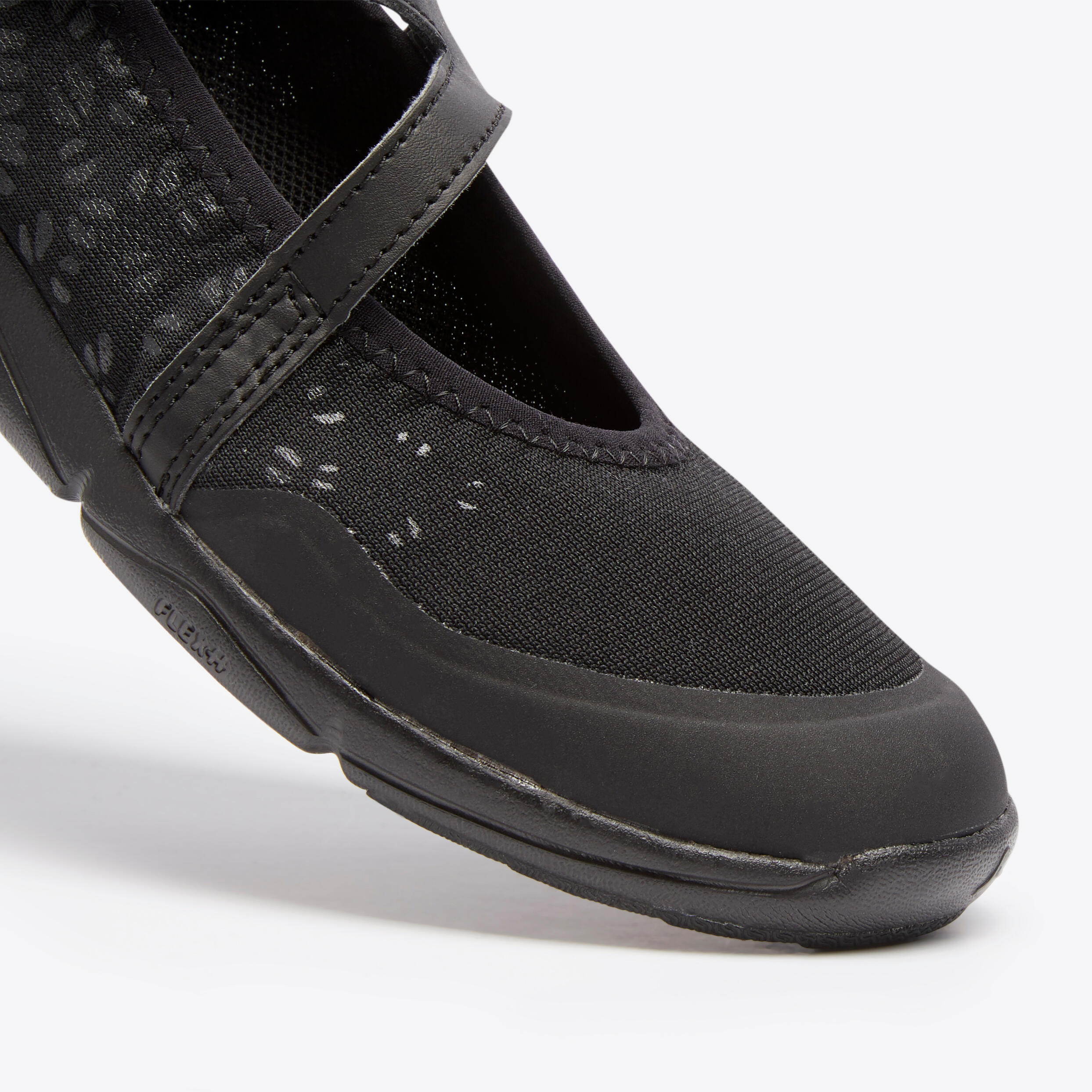 Ballerina's voor wandelen in de stad dames PW 160 Br'easy zwart 5/8