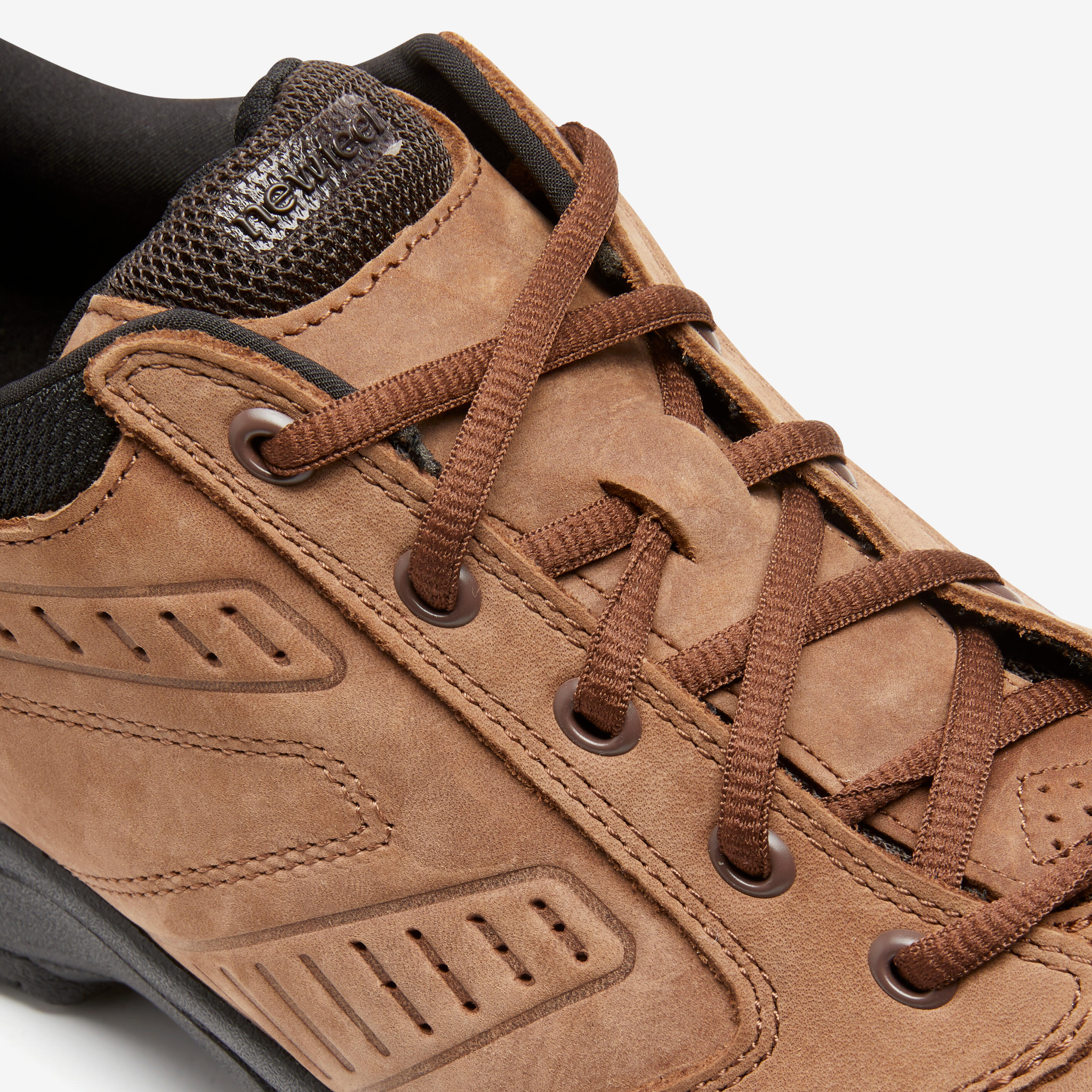 Nakuru Comfort Men's Urban Walking Leather Shoes - brown 6/8