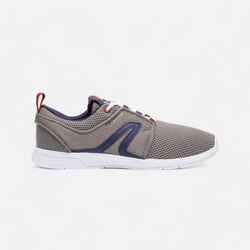 Chaussures marche urbaine homme Soft 140 Mesh gris / bleu