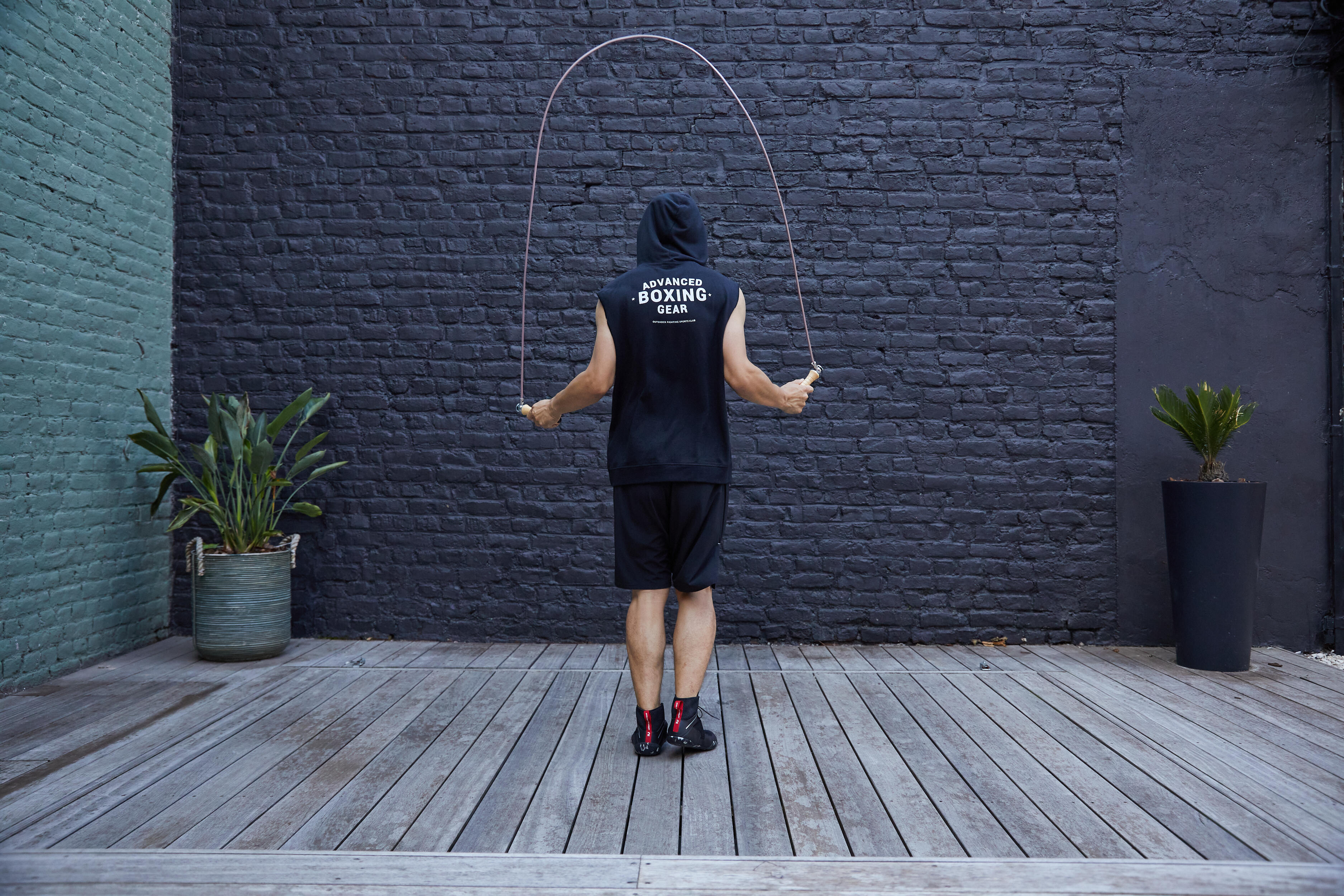 Boxing Skipping Rope with Removable Weights - OUTSHOCK