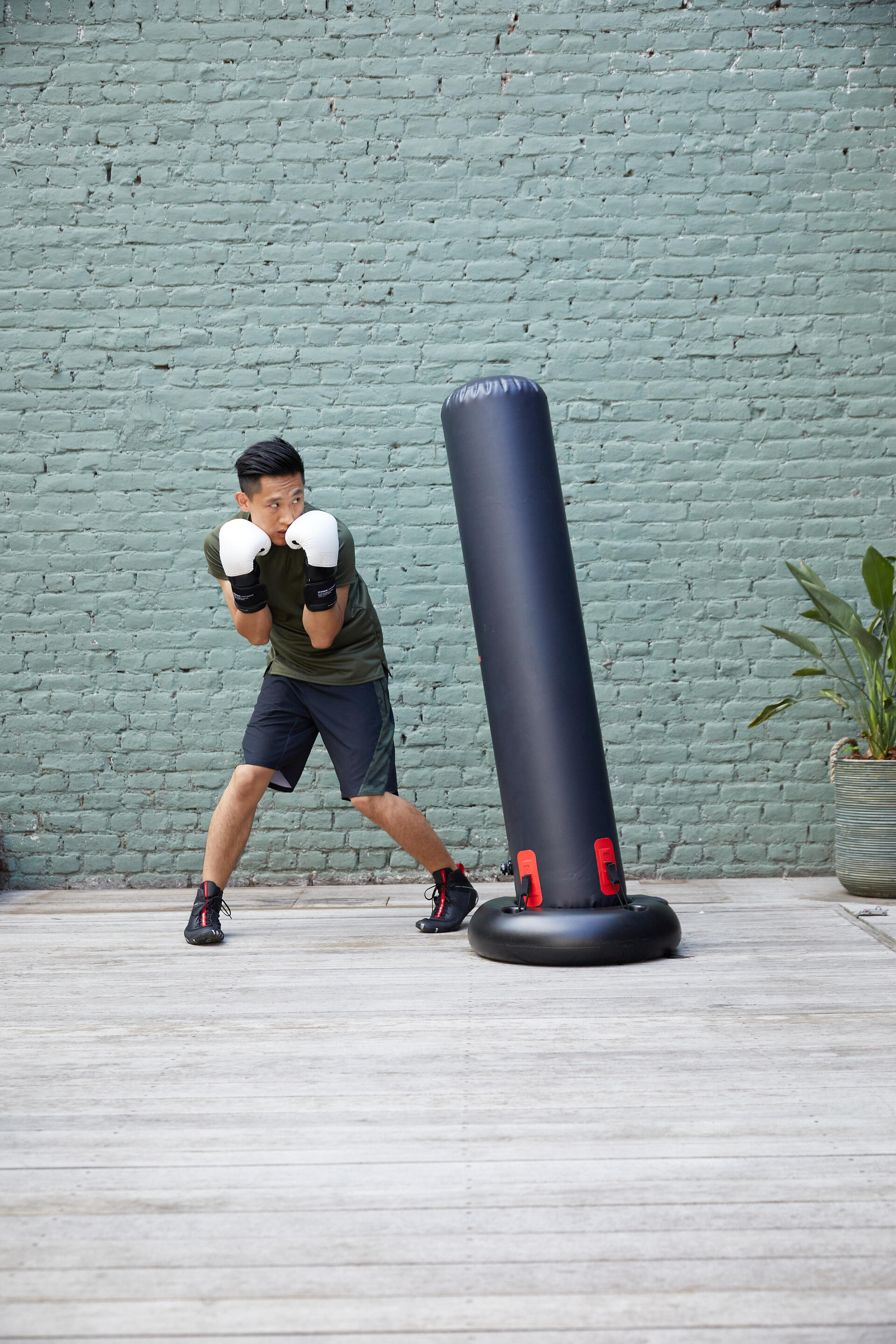 Boxing inflatable punching bag 100 AD