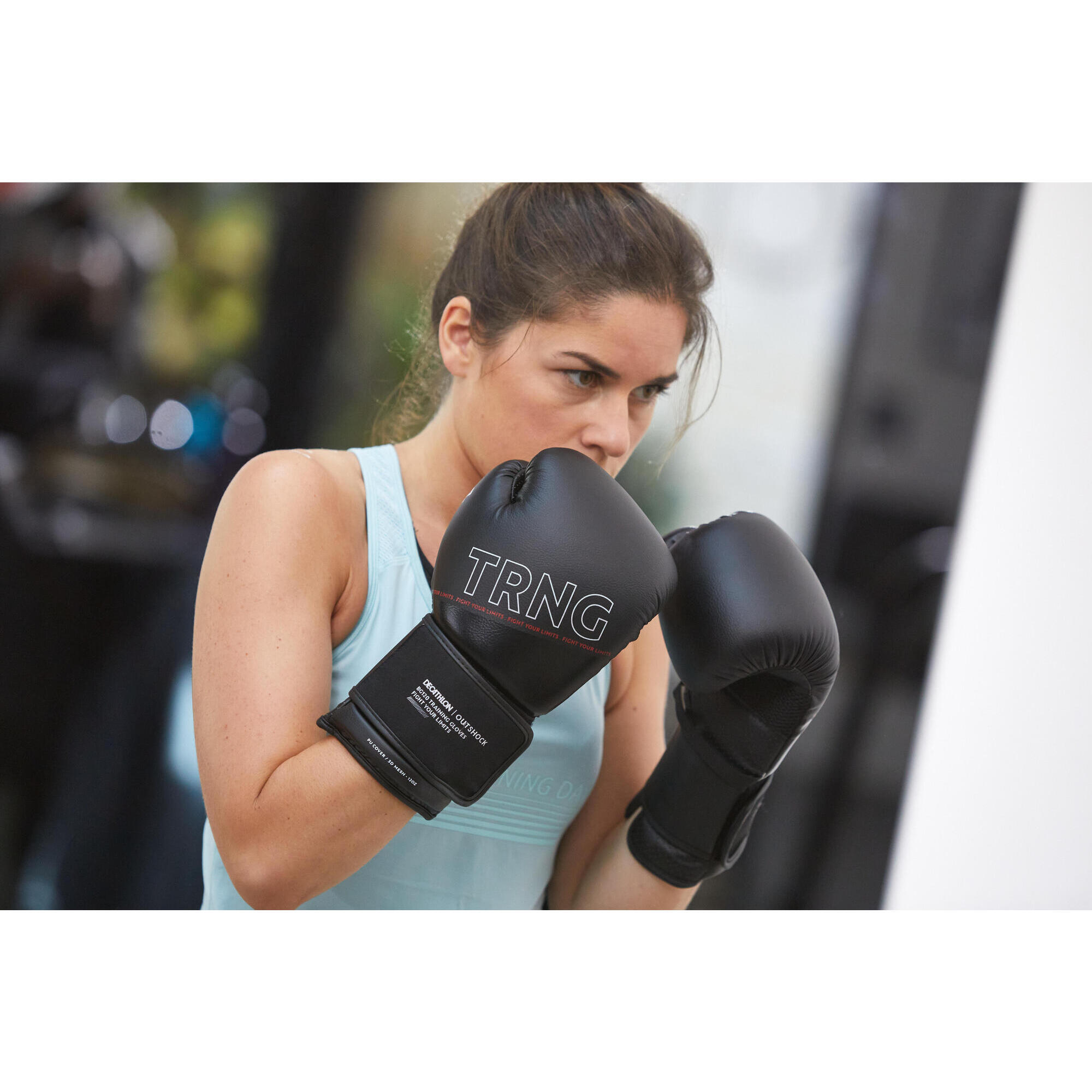 BOXING GLOVES 120 BLACK, TRAINING GLOVES