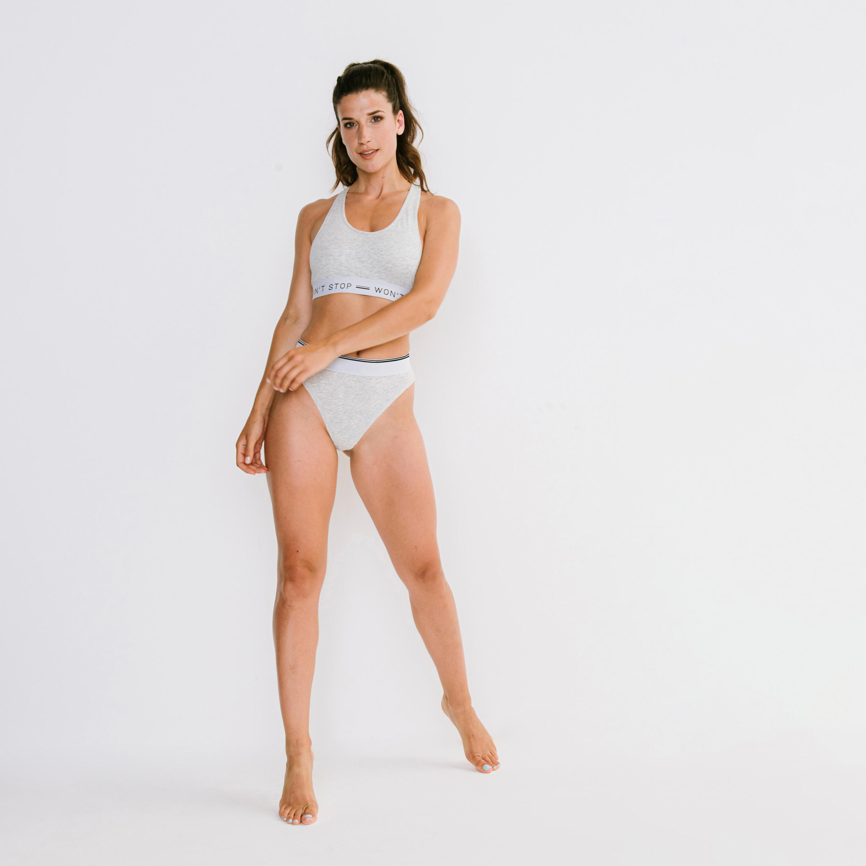 Light Support Cotton Fitness Bra 120 2/4