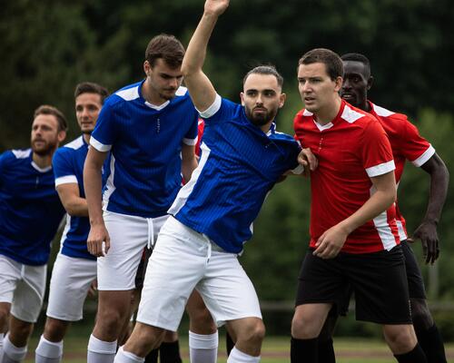 les différents postes au football