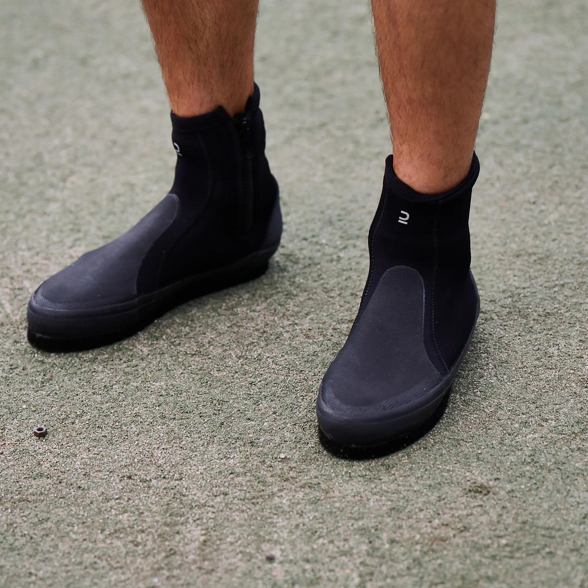 NEOPRENE RIVER SHOES ZIP 3MM 8/8