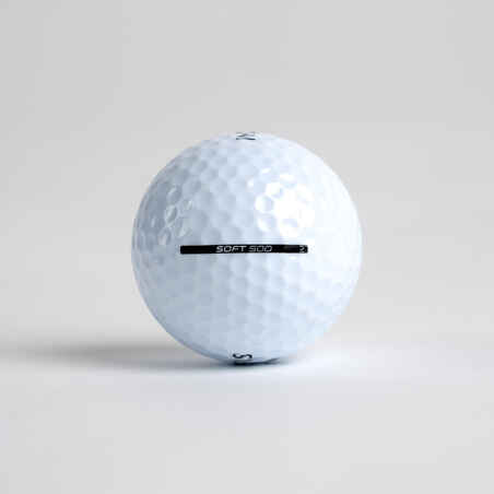 Soft 500 Golf Ball x12 - White