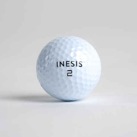 BOLAS GOLF x12 - INESIS SOFT 500 BLANCO