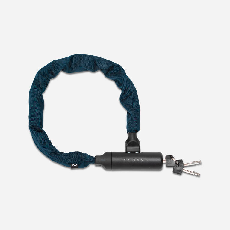 Cycle Lock - Chain 500 with Key - Blue