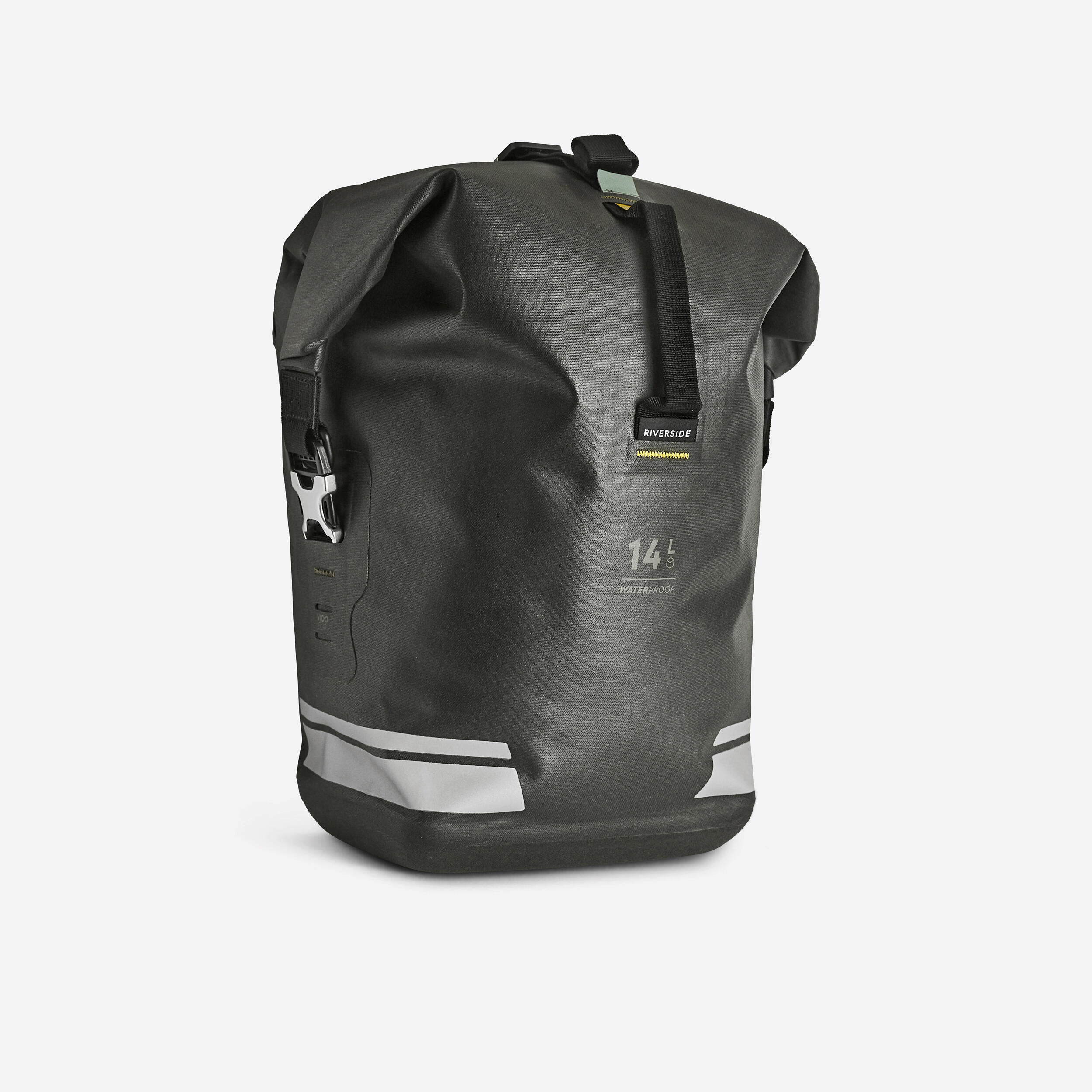 Riverside - Sacoche Porte Bagage Velo Voyage Etanche Ipx6 14l Advt 900 - Sacoche Vélo - Accessoires Velo - Vert - Taille Unique - Decathlon