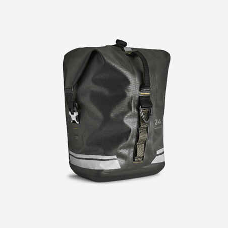 IPX6 24L Waterproof Touring Pannier Bike Bag