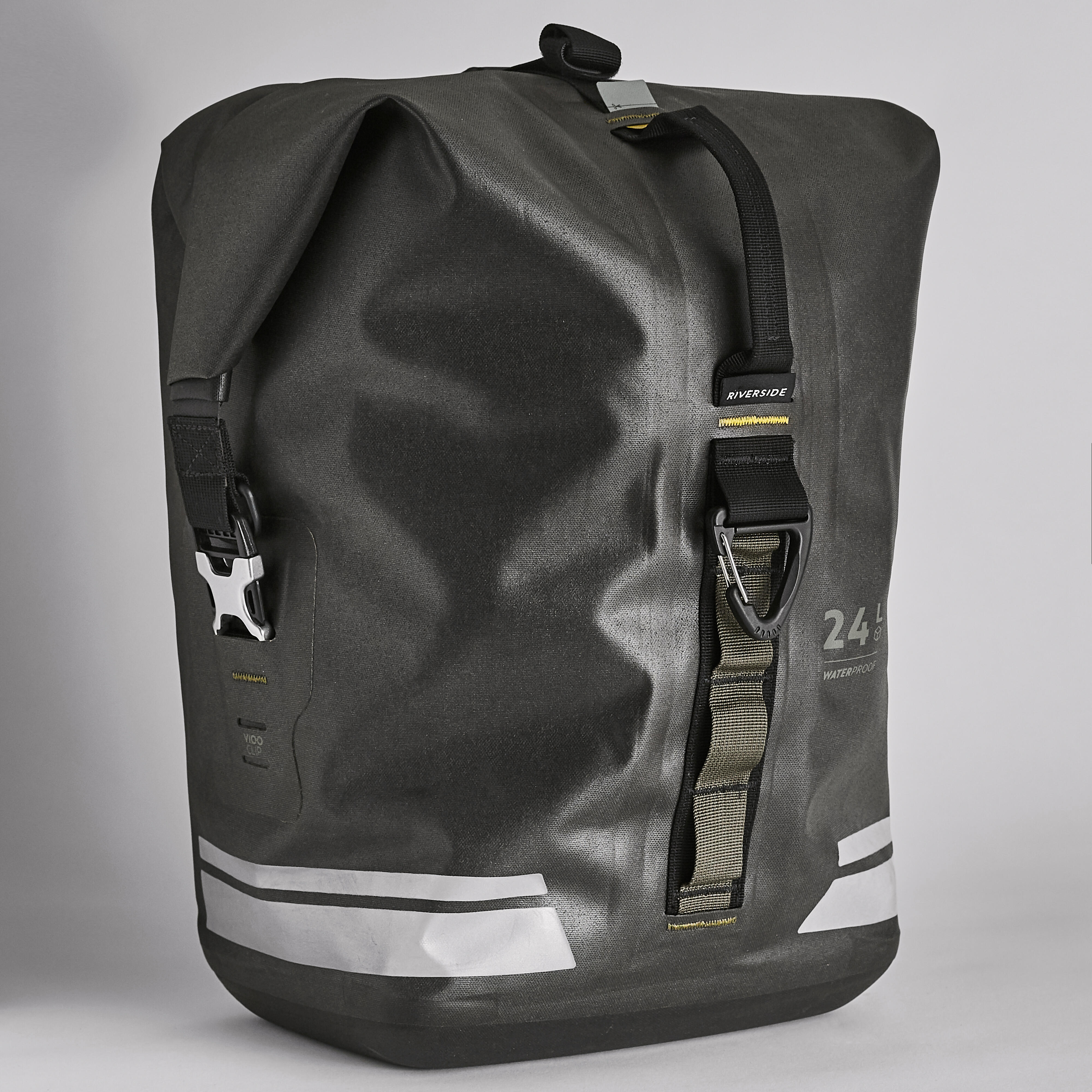 Riverside - Sacoche Porte Bagage Velo Voyage Etanche Ipx6 24l Advt 900 - Sacoche Vélo - Accessoires Velo - Vert - Taille Unique - Decathlon