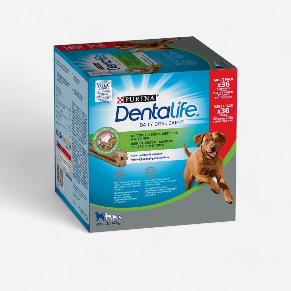 Uzkodas lielo suņu šķirnēm 25‒40 kg “Dentalife Purna Maxi”